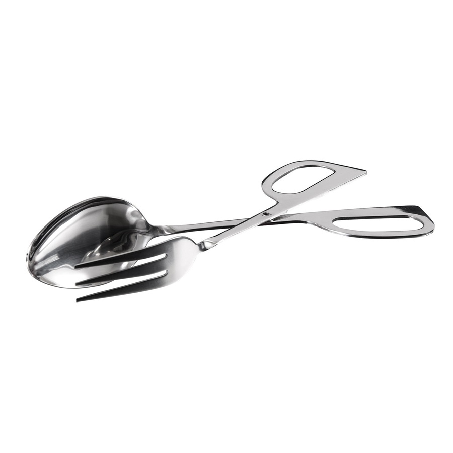 Winco ST10 Spoon/Fork Scissor Salad Tongs