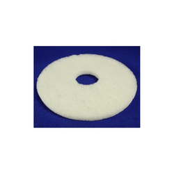 Floor Pads, 14" White (5 Pack)
