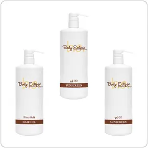 32oz Body Eclipse Spa® Vanity Dispensers, Cylinder White