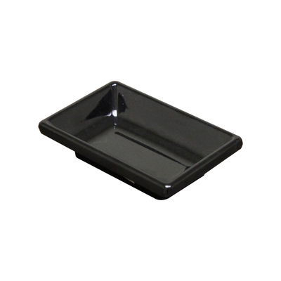 Thunder Group 19001BK 2 oz 33/4" x 21/2" Sauce Dish
