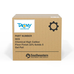 Tacony - HC5 - Chemical High Caliber Floor Finish 22% Solids 5 Gal Pail