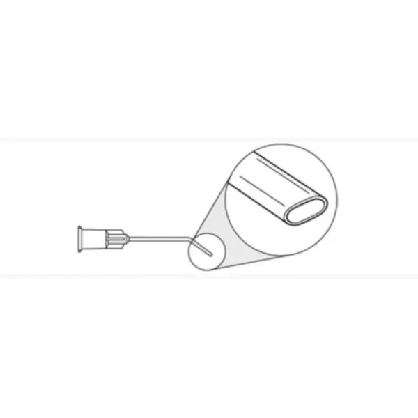 Nucleus Hydrodissector Flat   Tip 25g Angled 8mm  10/bx   AS