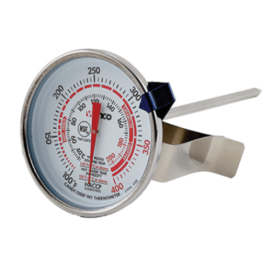 Winco TMT-CDF2 Candy/Deep Fry Thermometer Temperature Range 100 