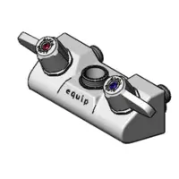 T&S Brass 5F-4WLX00 Equip Faucet 4" Wall Mount | Cook's Direct