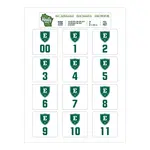 Laundry Bag ID Heat Press Label Sheets