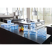 Araven 74011 GN 1/9 h.100mm / 4" Blue Gastronorm Food Pan, 0.9 L