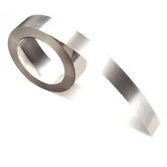 1/2" X 21' DYMO 32500 NON ADHESIVE STAINLESS STEEL TAPE - 10 RL/CA