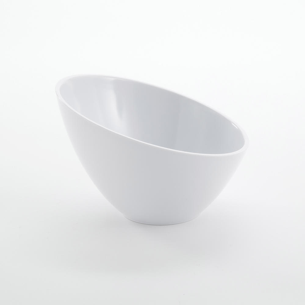 Angled Round Melamine Bowls