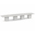 18' Classic Boat Shape Conference Table with Cube Base - Silver Birch
