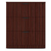 PL183 3 DRAWER LATERAL - Mahogany