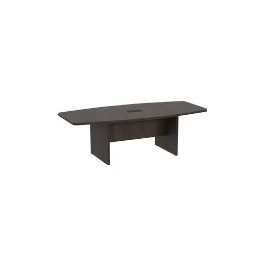 8' BOAT SHAPE CONFERENCE TABLE BRINDLE