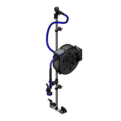 T&S Brass B-1433-CR Hose Reel System Enclosed