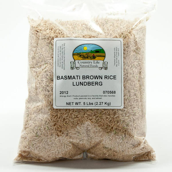 Country Life Natural Foods Basmati Brown Rice Lundberg
