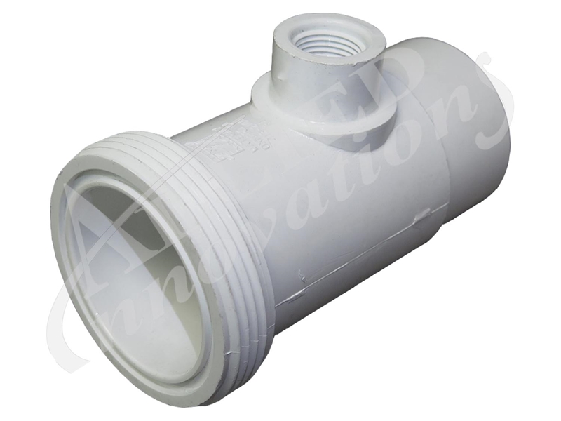 Allied Innovations PVC FITTING TEE 2" MBT X 2" SPIGOT X 1/2" FPT