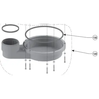 Condensate dish, gaskets, hardware
