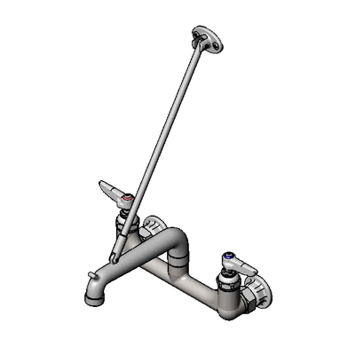 T&S Brass B-0660-POL Service Sink Faucet 8" Centers