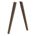 PLTVARWLEG VA WOOD LEG PAIR- MODERN WALNUT