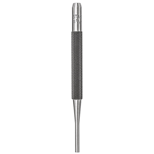 STARRETT 565C Drive Pin Punch, 1/8" Diam X 4" L