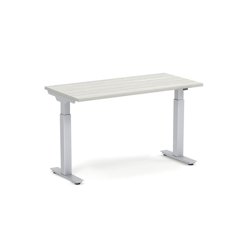 Echo Electric Sit-Stand Desk 24" X 48" - Silver Birch