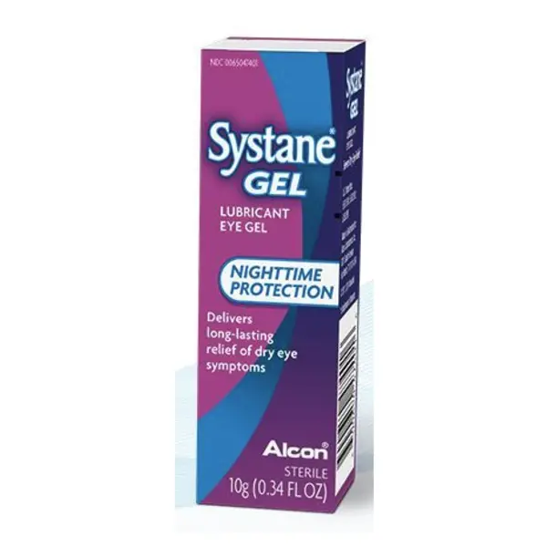 Systane Gel Overnight 0.3%    10gm NDC 00065047401