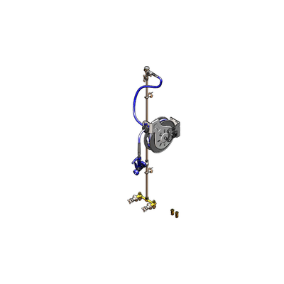 T&S Brass B-1453 Hose Reel System Open