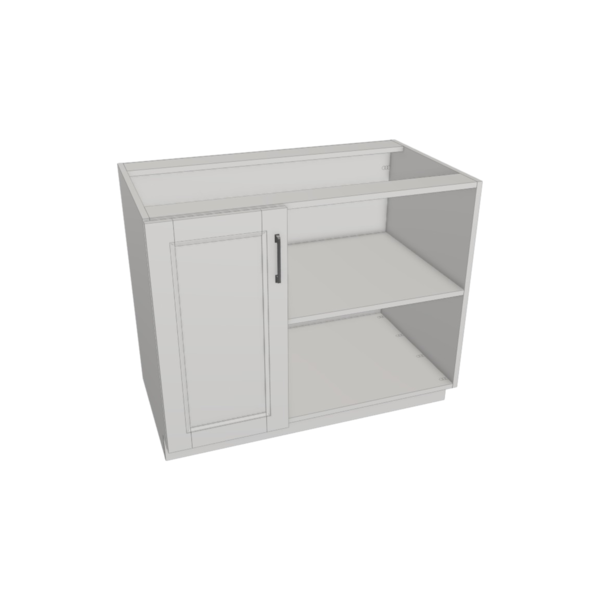 Vail Pure White Box  Blind Corner Base Kit - 45"W X 34 1/2”H X 24”D