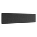 PLTPETP 15"H x 64"W PET PRIVACY PANEL - Charcoal