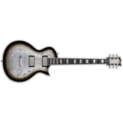 ESP ECLIPSE CUSTOM Silver Liquid Metal Burst