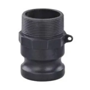 Cam and Groove Adapter, 3/4 in Type F x 3/4 in MNPT, Polypropylene