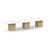 14' Classic Boat Shape Conference Table with Cube Base - White Top, Aspen Base