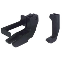 Walking Foot, Piping Foot, Outside and Inside Set, 3/16 Inch Gauge, with Built-In Finger Guard