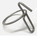 THERMOID A1459-1 (REF) 1 3/4" TUBE X 0.120" TUBE CLIP 302 STAINLESS STEEL PLAIN PER PRINT
