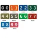 TABBIES® Numeric 90100 Label Rolls