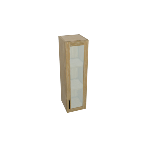 Chelsea Glass Door Wall Cabinet Kit - 12”x 42” X 13”