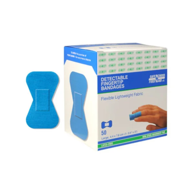 Bandage - Fingertip - Metal Detectable - 3" x 1-3/4"