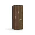 WARDROBE W/FULL TOP (CANNOT STAND ALONE) WALNUT