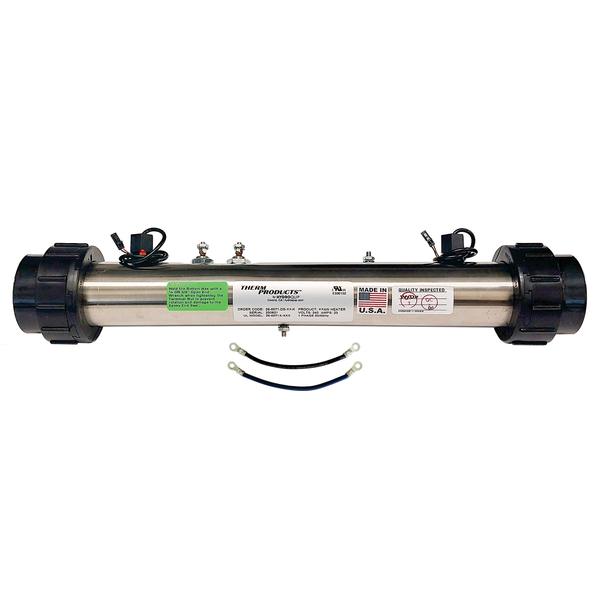 15" Universal 4.0kW Dual Sensor Flow Thru Heater Assembly 26-0071-DS-5S-K