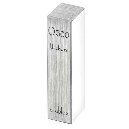 STARRETT RC .300 AA Rect. Croblox Gage Block - .300 In., Grade AA