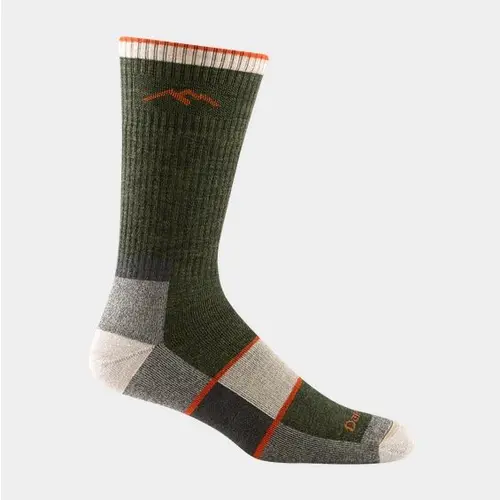 Military Issue Green Cushion Boot Socks – One Pair, One Size – Wool Blend Cold Weather
