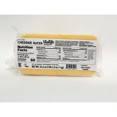 CHEESE VEGAN CHEDDAR SLICES | 2.2 LBS