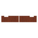 PL38MOD2 PAIR MODESTY PANELS- CHERRY