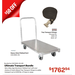 New Age CKE3660-6S-BD Heavy-Duty Flatbed Cart Bundle