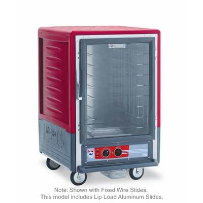 Metro C535-HFC-L C5 3 Series Heated Holding Cabinet with Red Insulation Armour