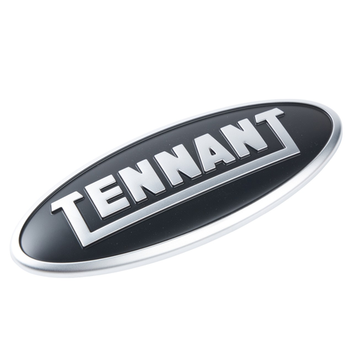 Tennant/Nobles - 4040855 - Nameplate, Tennant, Domed (Replaces Tennant 1204077)