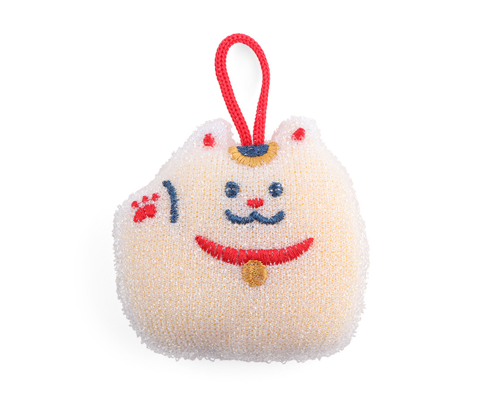 Sponge Fortune Cat