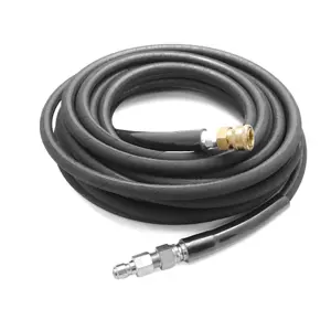KobraJet 50' 4,000 PSI Black Hose with QC