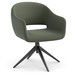 CHK68068GRN0707 - SARON GUEST CHAIR - Green with Memory Spider Base