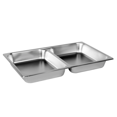 FSE STPA3022 Steam Table Pan, Divided Full Size 2.5" 24 ga.