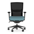 Propel Office Chair - Black Frame with Blue Seat