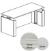 PLTHATEP30MOD72 Deluxe Electric Height AdjusTable- Laminate Desk 72"- SILVER BIRCH AND SILVER